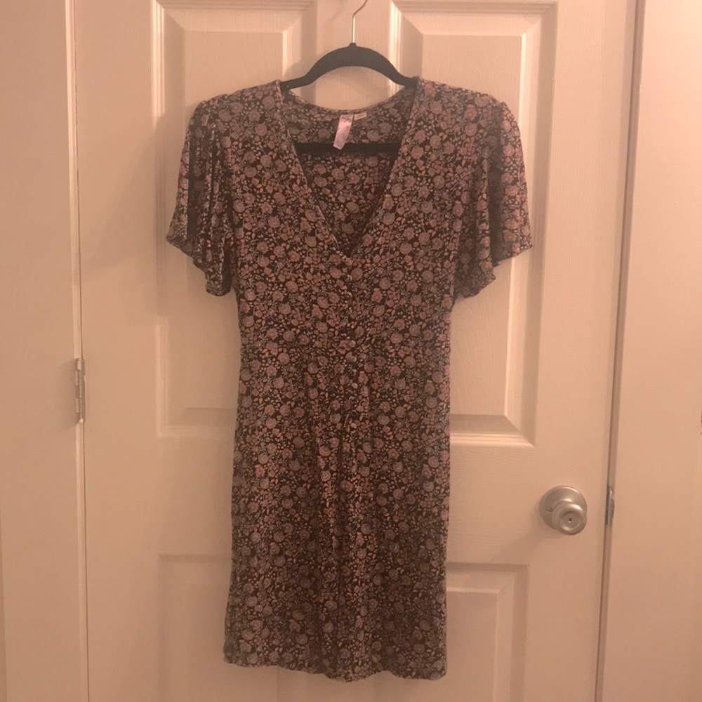 Short flower dress
